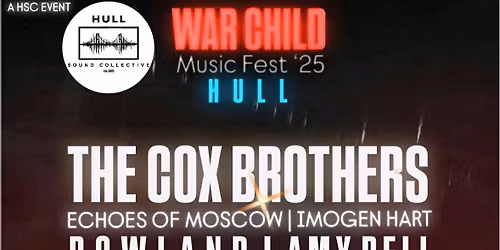 War Child Music Festival 2025 in The Backroom at O'Rileys