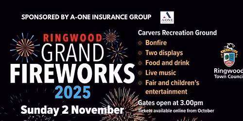 Ringwood Grand Fireworks 2025