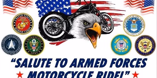 Salute To Armed Forces Motorcycle Ride