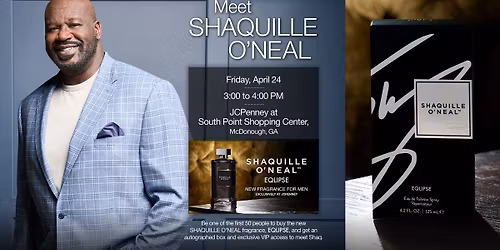 MEET SHAQ AT JCPENNEY SOUTH POINT 