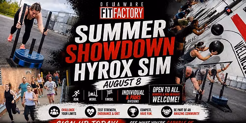 Summer Showdown Hyrox Sim