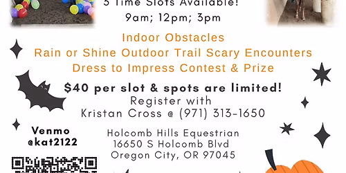 Holcomb Halloween obstacles