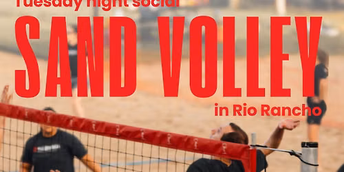 NEW** Rio Rancho Co-Ed Sand Volleyball \u2013 Summer 2026 | Starts July 21 7