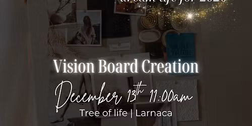 Vision Board Creation Workshop