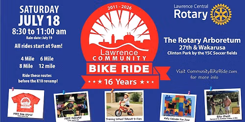 Lawrence Community Bike Ride 2026