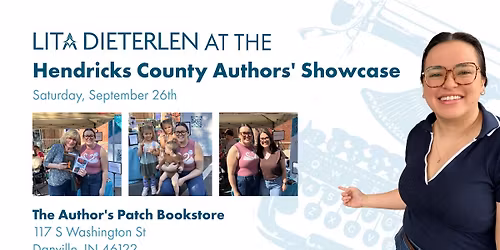 Lita Dieterlen at the Hendricks County Authors' Showcase