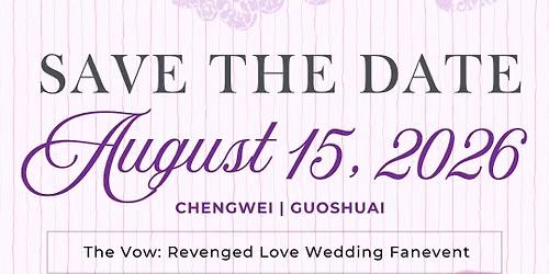 The Vow: Revenged Love Wedding Fanevent