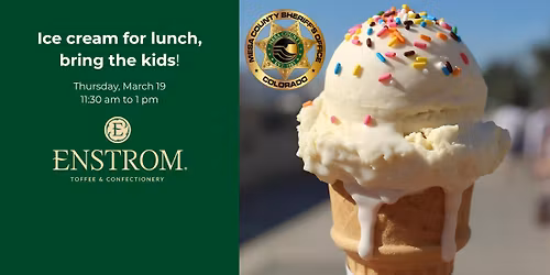Ice cream for lunch, bring the kids! (free)