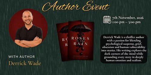 Author Signing: Derrick Wade