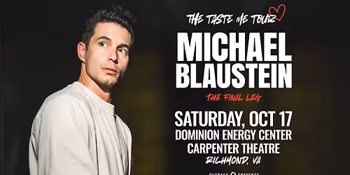 Michael Blaustein The Taste Me Tour: The Final Leg