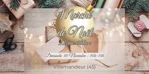 La magie de Noël arrive à Villemandeur 🎄✨