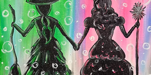 Sip & Paint Wicked Theme