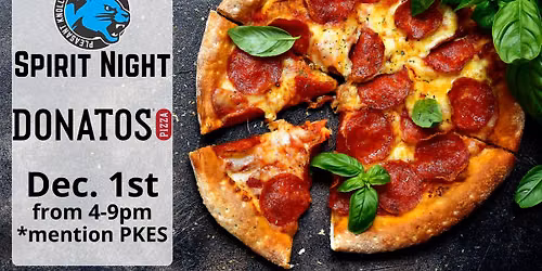 Spirit Night at Donatos Pizza