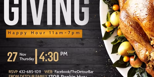 The Detours ThanksGiving