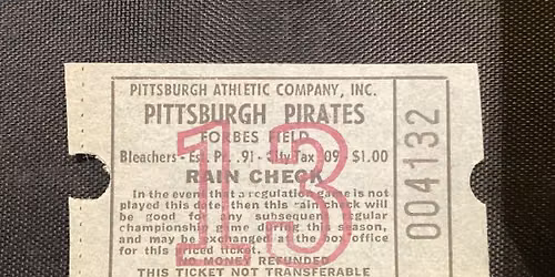 Athletics at Pittsburgh Pirates at PNC Park