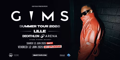 Gims \u2022 Summer Tour 2026 \u2022 12\/06\/26