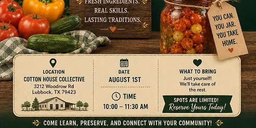 In a Jam: Canning Made Easy