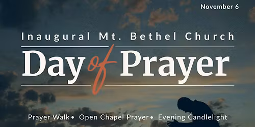 Mt. Bethel Church Day of Prayer