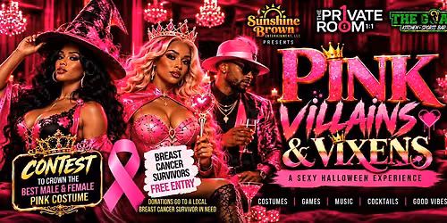 Pink Villians and Vixens Pre -Halloween Party