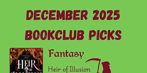 December Bookclub Catch Up