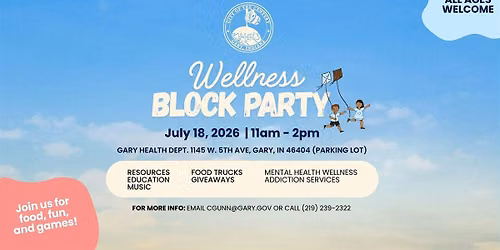 2nd Annual Mental Health & Addiction Wellness Block Party