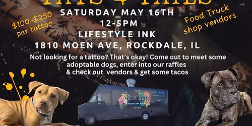 Tats 4 Tails Fundraiser