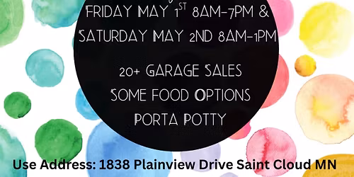 Grand Tierra\/Chantry Estates annual Neighborhood Garage Sale