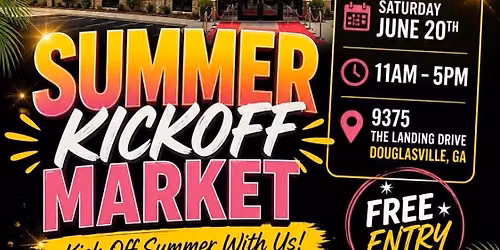 SUMMER KICKOFF MARKET