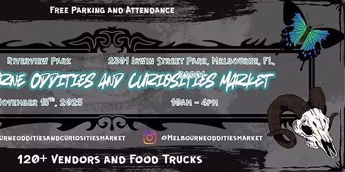 2nd Annual Melbourne Oddities and Curiosities Market
