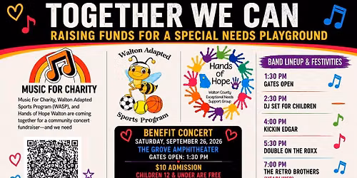 Together We Can raising funds for a special needs playground