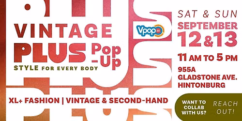 Vintage PLUS Pop-Up