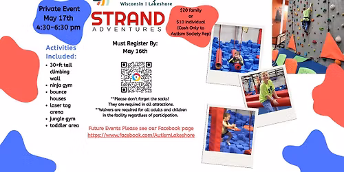 Private Strand Adventures Event