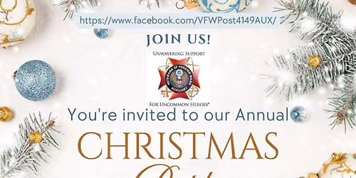 Auxiliary annual Christmas Party