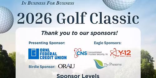 2026 Oak Ridge Chamber Golf Classic