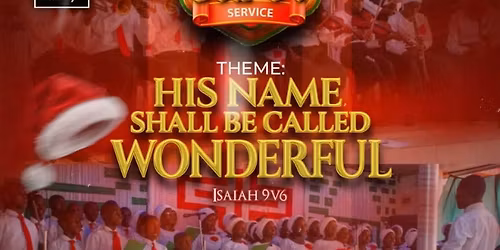 2025 COMBINED CHRISTMAS CAROL SERVICE