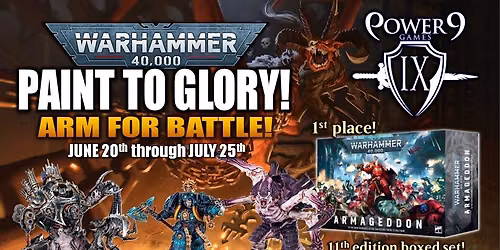 Paint to Glory: Arm for Battle