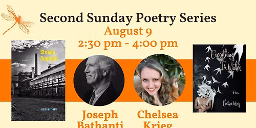 Flyleaf Second Sunday Poetry Series: Joseph Bathanti and Chelsea Krieg