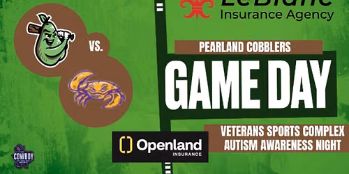 Autism Awareness Night: Cobblers vs Sand Crabs 