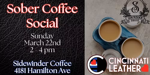 CinL Sober Social: Coffee at Sidewinder!