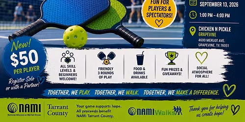Pickleball Social + Community Wellness Event