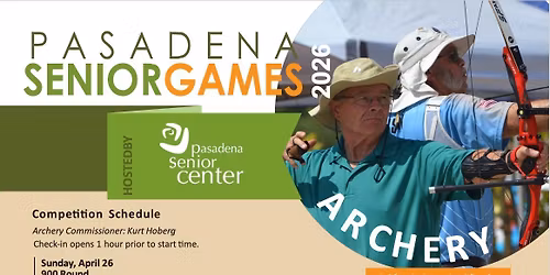 2026 Pasadena Senior Games