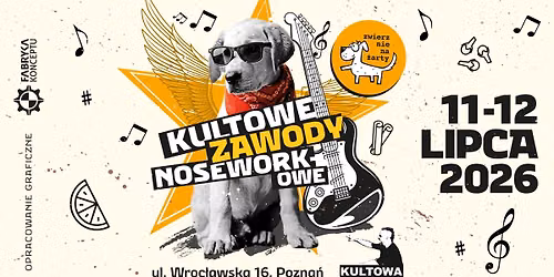 KULTOWE ZAWODY NOSEWORKOWE ZWIERZA