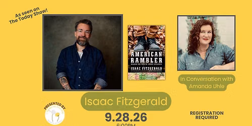 Isaac Fitzgerald in conversation with Amanda Uhle