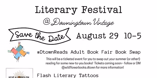 Literary Festival @ Downingtown Vintage