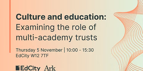 Culture and education: Examining the role of multi-academy trusts