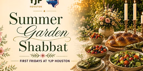 Summer Garden Shabbat - June First Fridays