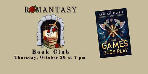 ROMANTASY BOOK CLUB AT DUNGEON'S GATE!