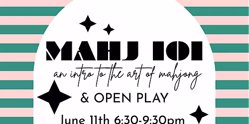 MAHJ 101 & Open Play at Rapscallion-Hopkinton