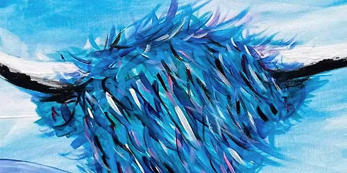 Paint a highland cow at The Cosy Club Bournemouth