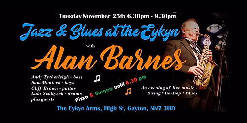 Jazz & Blues at The Eykyn feat. Alan Barnes